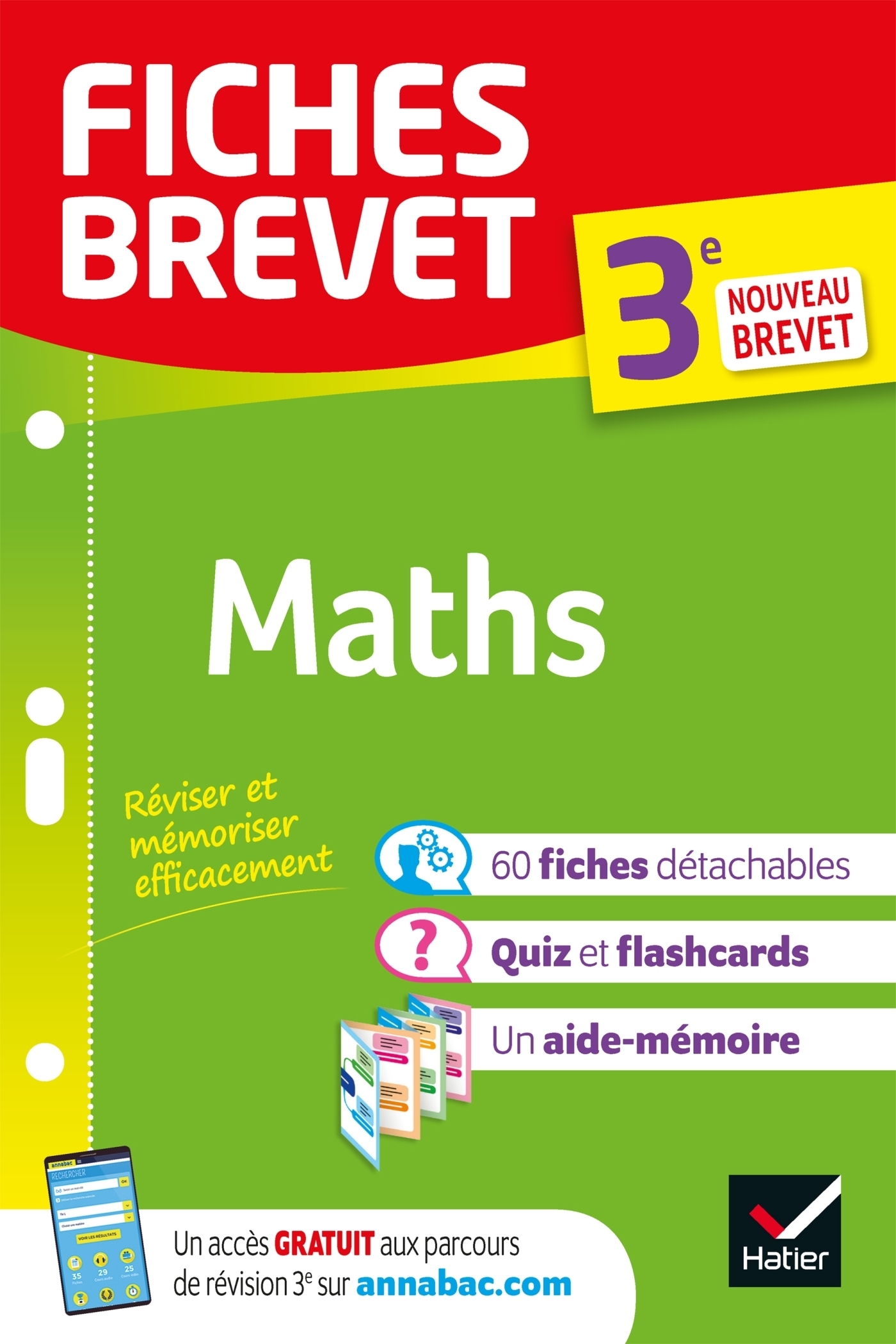 Fiches Brevet Maths 3e - Brevet 2023 - Fiches De Révision & Quiz 