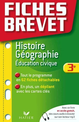 Fiches Brevet Histoire Géographie Education Civique 3ème