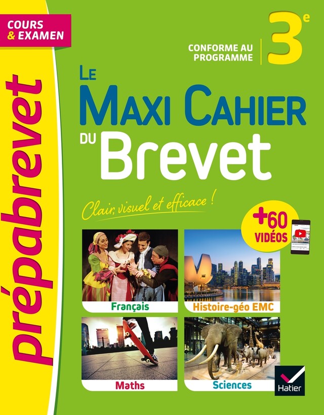 Le Maxi Cahier du Brevet - Prépabrevet - Brevet 2023 -  Collectif - Hatier