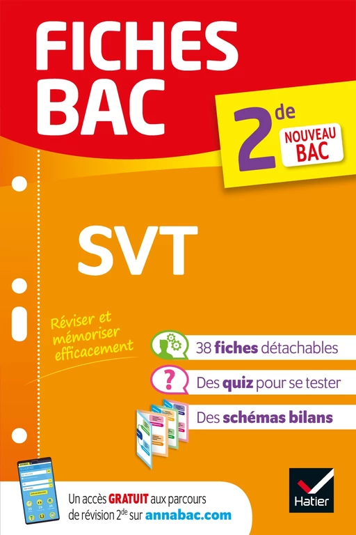 Fiches bac - SVT 2de - Fabien Madoz-Bonnot - Hatier