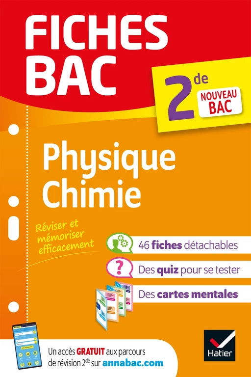 Fiches bac - Physique-Chimie 2de - Nathalie Benguigui, Patrice Brossard, Jacques Royer - Hatier