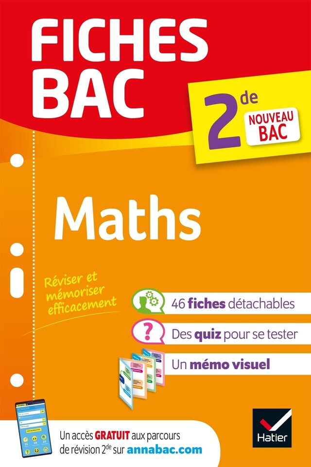 Fiches bac Maths 2de - Hervé Kazmierczak, Christophe Roland - Hatier