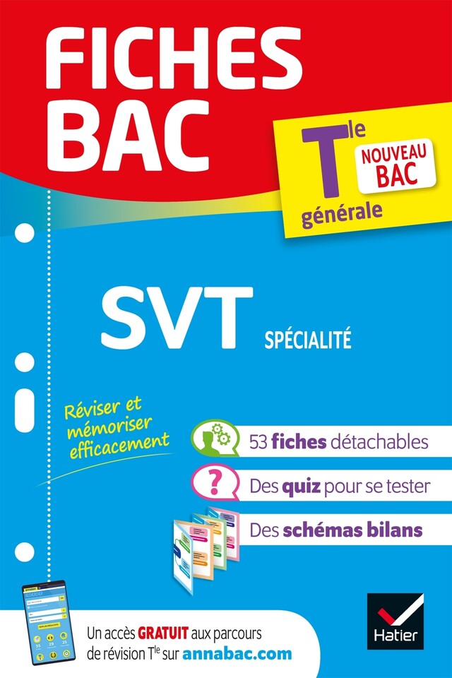 Fiches bac SVT Tle (spécialité) - Bac 2024 -  Collectif - Hatier
