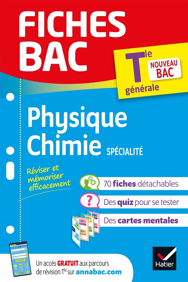 Fiches bac Physique-Chimie Tle (spécialité) - Bac 2024 -  Collectif - Hatier
