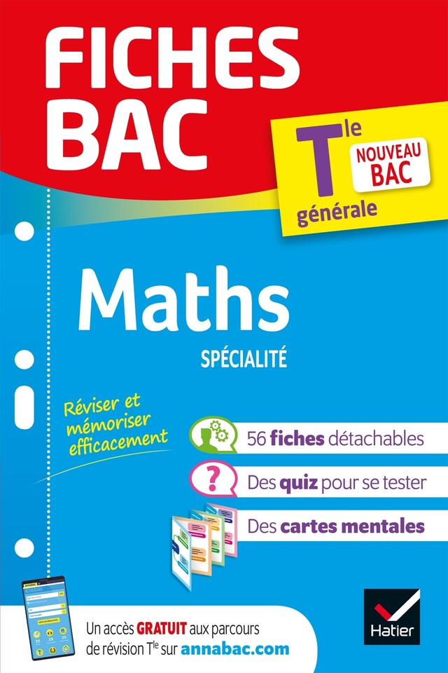 Fiches bac Maths Tle (spécialité) - Bac 2023 -  Collectif - Hatier