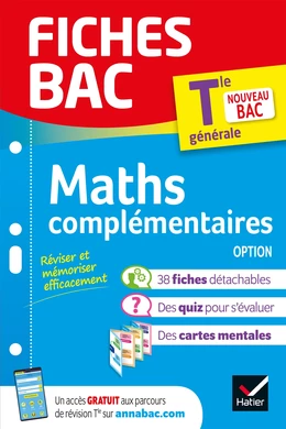 Fiches bac Maths complémentaires Tle (option) - Bac 2025
