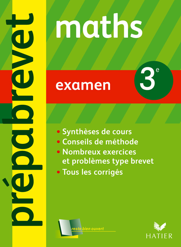 Prepabrevet Math Prépabrevet Examen - Mathématiques 3e ARCOM - - Michel Goutodier (EAN13 ...