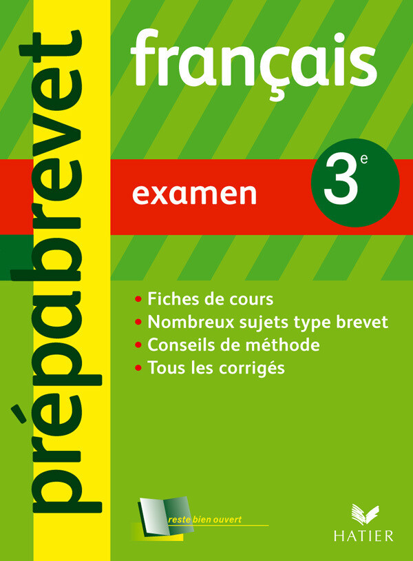 Prépabrevet Examen - Français 3e ARCOM - Bénédicte Bonnet - Hatier