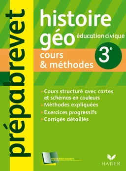 Prépabrevet Cours & Méthodes - Histoire-Géographie Education civique 3e ARCOM