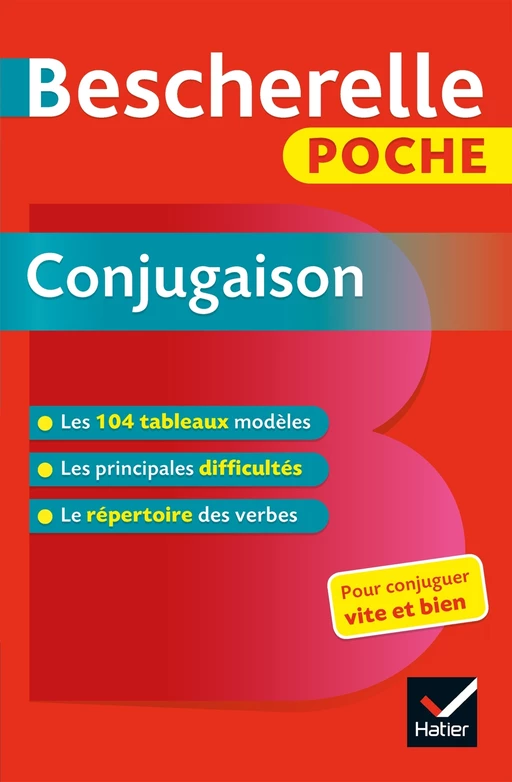 Bescherelle poche Conjugaison -  Collectif - Hatier