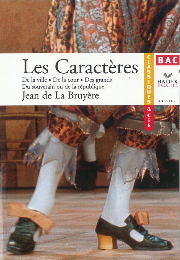 Genre Littéraire Les Caractères La Bruyère boutique.annabac.com