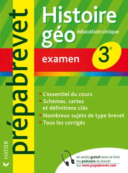 Prépabrevet Examen Histoire-Géo-Education Civique - 3e