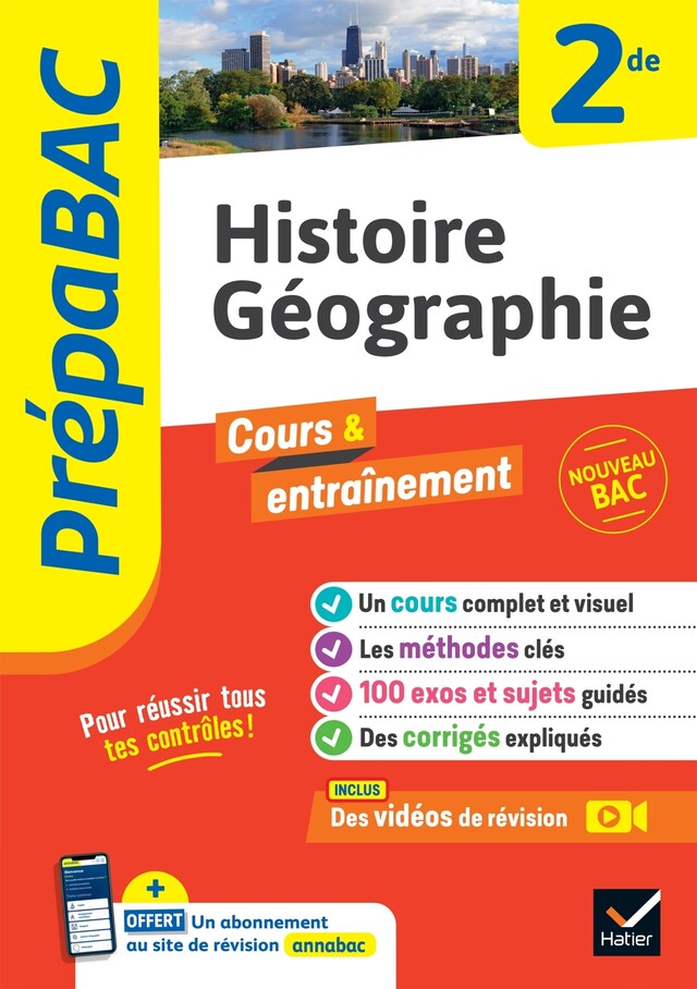 Prépabac Histoire-géographie 2de - Christophe Clavel, Cécile Gaillard, Florence Holstein, Jean-Philippe Renaud - Hatier