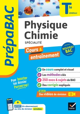 Prépabac Physique-Chimie Tle générale (spécialité) - Bac 2025