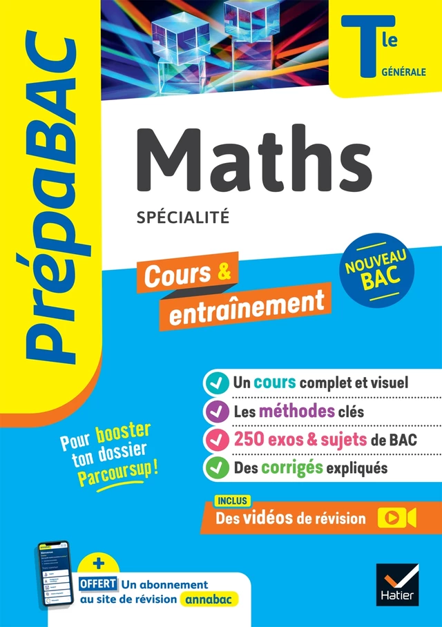 Prépabac - Maths (spécialité) Tle générale - Bac 2025 - Michel Abadie, Jacques Delfaud, Annick Meyer, Jean-Dominique Picchiottino, Martine Salmon, Sophie Touzet - Hatier