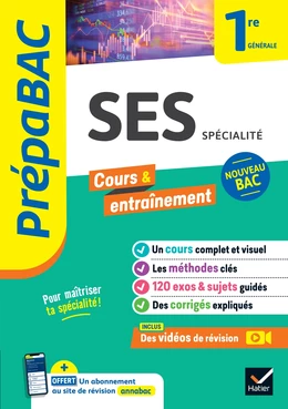 Prépabac - SES 1re générale (spécialité)