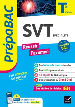 SVT Tle générale (spécialité) - Prépabac Réussir l'examen - Bac 2025