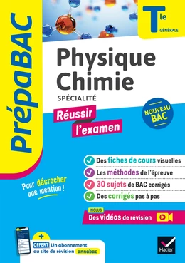 Physique-Chimie Tle générale (spécialité) - Prépabac Réussir l'examen - Bac 2025