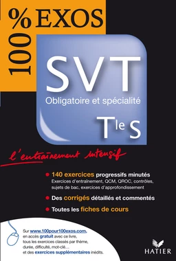 100 % Exos - SVT Tle S, enseignement obligatoire et de spécialité - Edition 2007