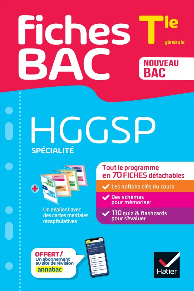 Fiches bac - HGGSP Tle (spécialité) - Bac 2025 - Christophe Clavel, Laurent van De Wandel, Florence Holstein, Barbara Jamin de Capua, Jean-Philippe Renaud - Hatier